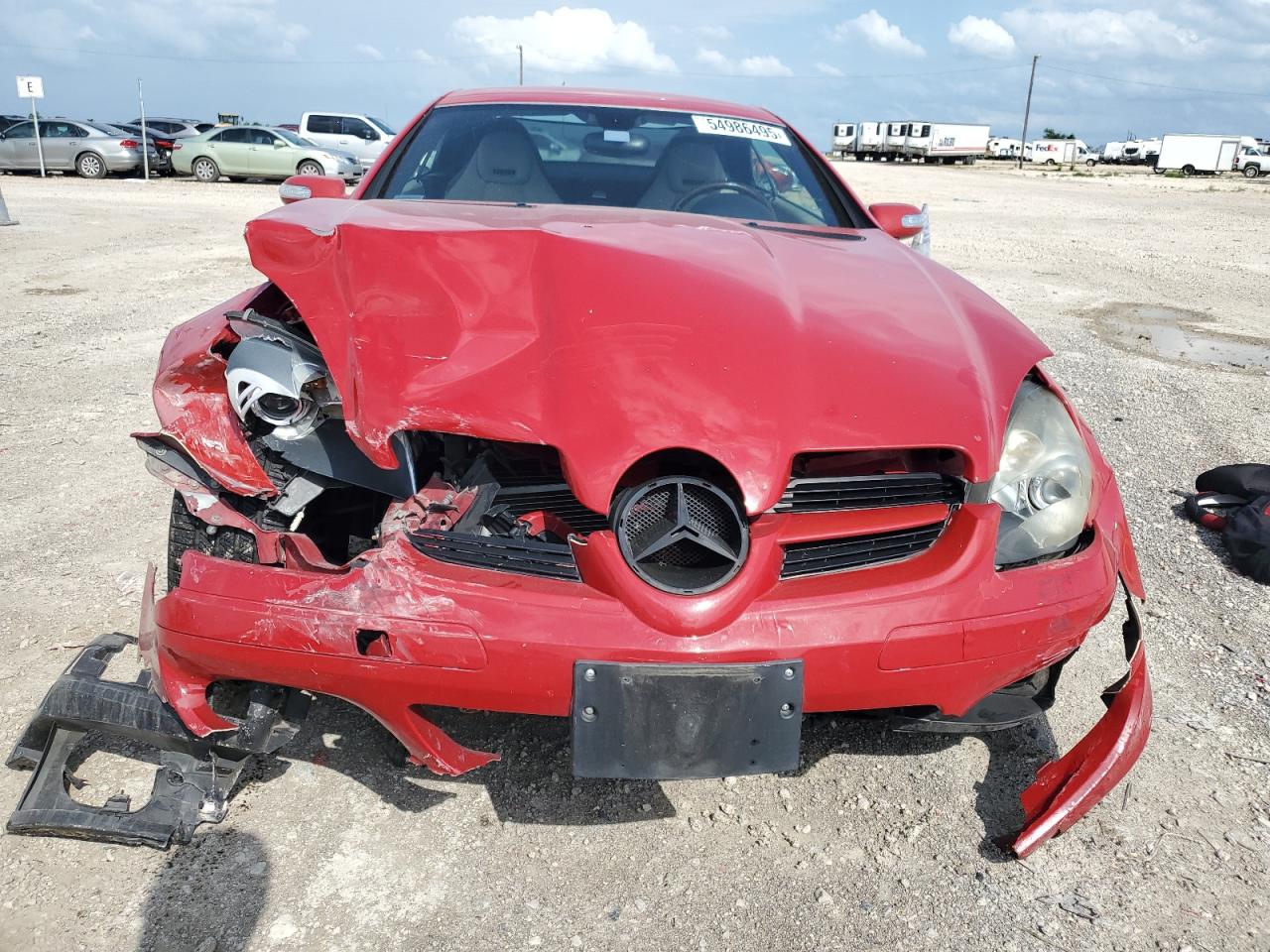 2007 Mercedes-Benz Slk 280 VIN: WDBWK54F37F160752 Lot: 54986495