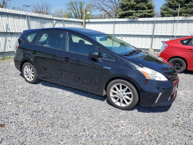  TOYOTA PRIUS 2012 Czarny