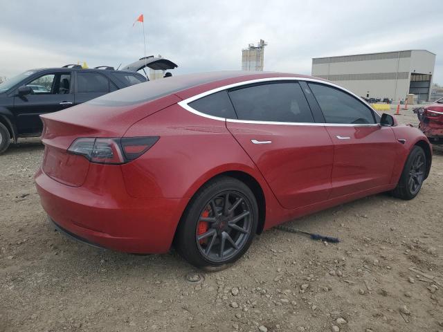  TESLA MODEL 3 2018 Красный
