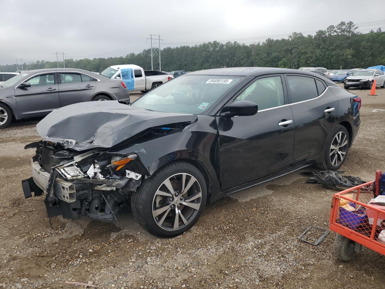 2017 Nissan Maxima 3.5S للبيع في Greenwell Springs، LA - Front End