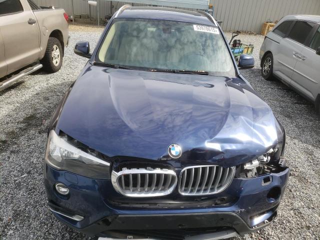  BMW X3 2017 Синий