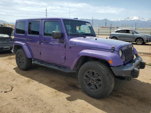 Parquets JEEP WRANGLER 2016 Fioletowy