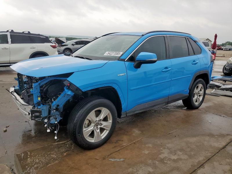  TOYOTA RAV4 2021 Blue
