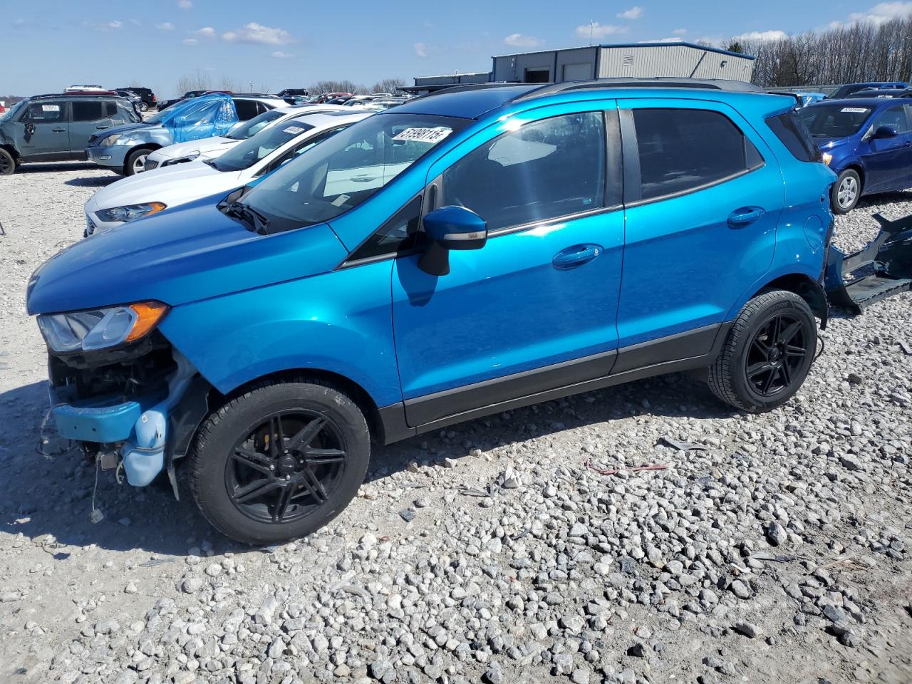 2018 Ford Ecosport Se იყიდება Wayland-ში, MI - Rear End