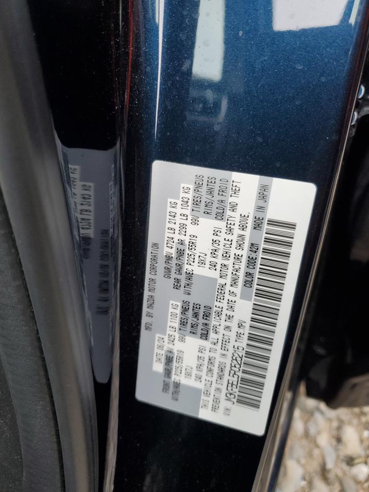 2024 Mazda Cx-5 Premium Plus VIN: JM3KFBEL5R0526215 Lot: 54631175