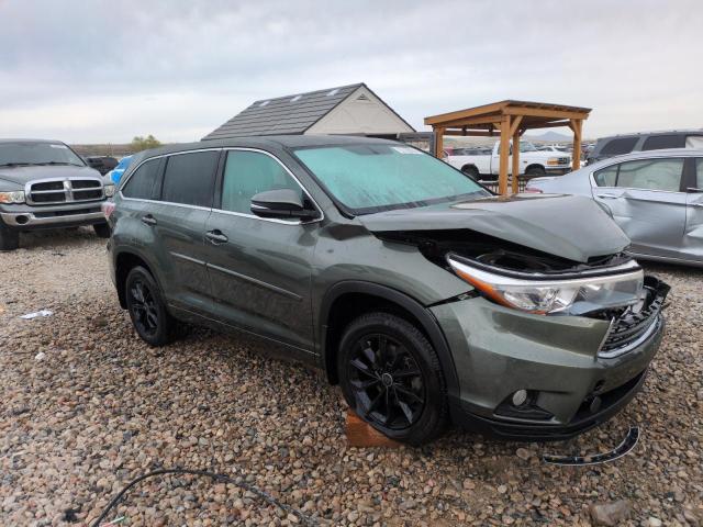  TOYOTA HIGHLANDER 2015 Zielony