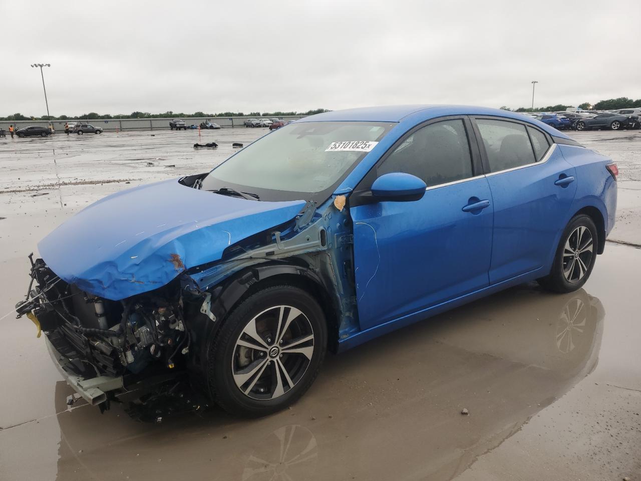 2021 Nissan Sentra Sv for Sale in Wilmer, TX - Front End