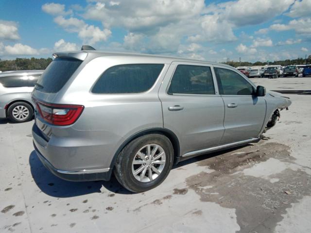  DODGE DURANGO 2018 Silver