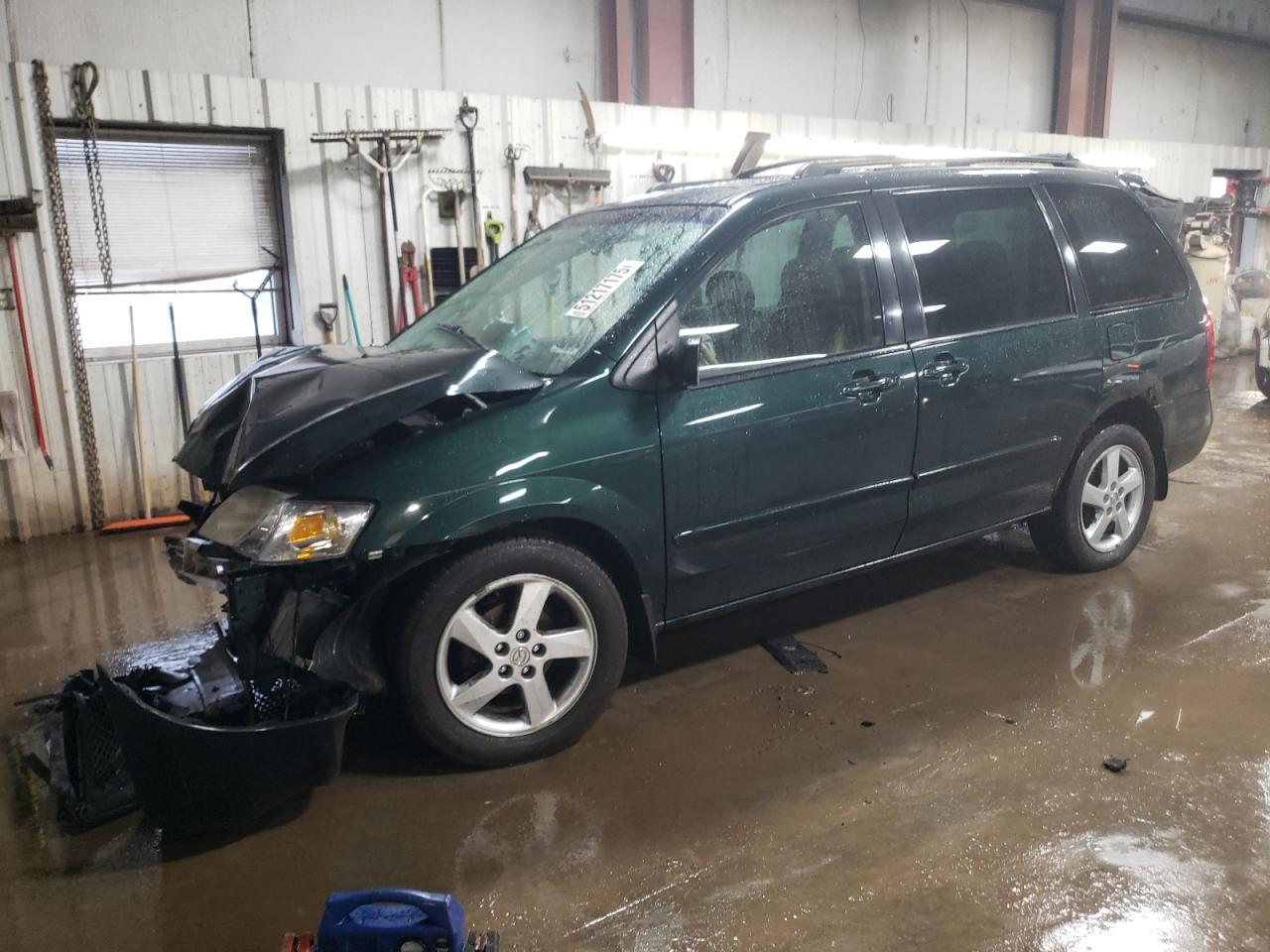 2003 Mazda Mpv Wagon للبيع في Elgin، IL - Front End