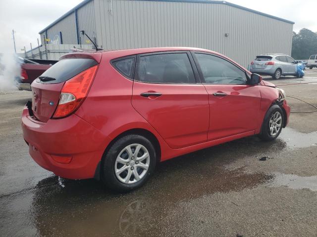  HYUNDAI ACCENT 2013 Czerwony