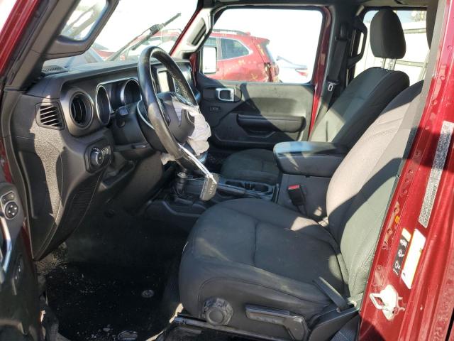 JEEP WRANGLER 2021 Красный