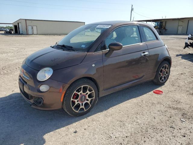  FIAT 500 2014 Brązowy