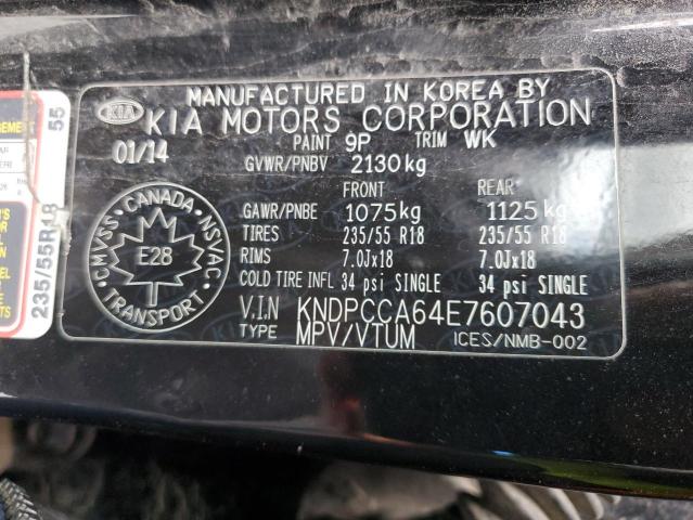 2014 KIA SPORTAGE SX