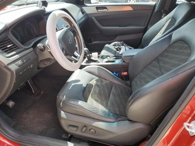  HYUNDAI SONATA 2019 Red