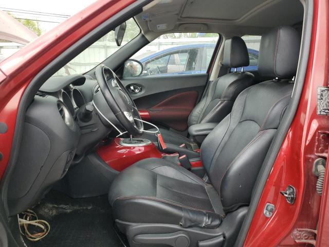  NISSAN JUKE 2013 Червоний