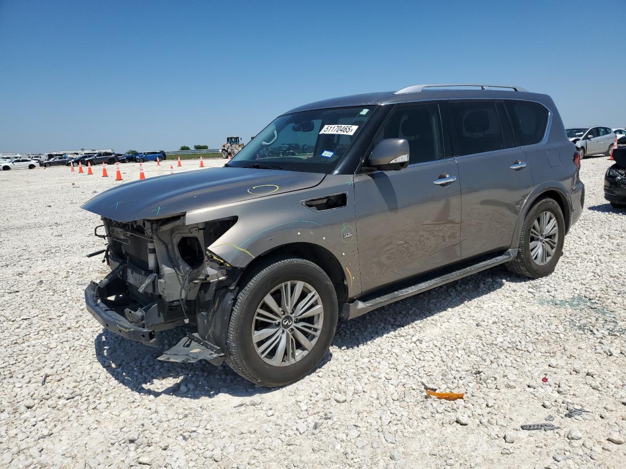 2018 Infiniti Qx80 Base for Sale in Temple, TX - Front End