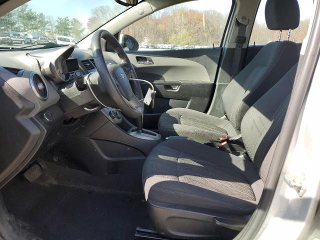 Hatchbacks CHEVROLET SONIC 2014 Srebrny