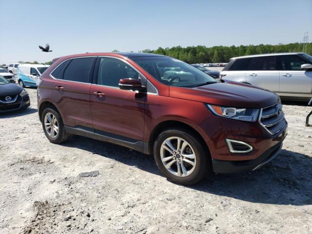 Паркетники FORD EDGE 2015 Бордовый