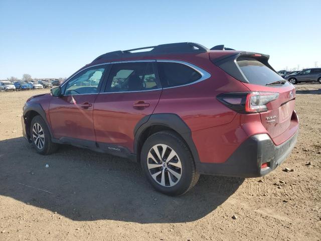 SUBARU OUTBACK 2024 Czerwony