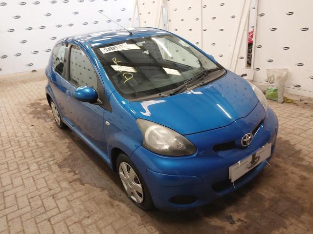 2011 TOYOTA AYGO BLUE