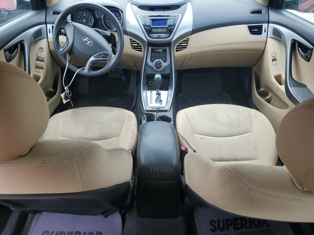 2013 Hyundai Elantra Gls VIN: 5NPDH4AE7DH385528 Lot: 54594795