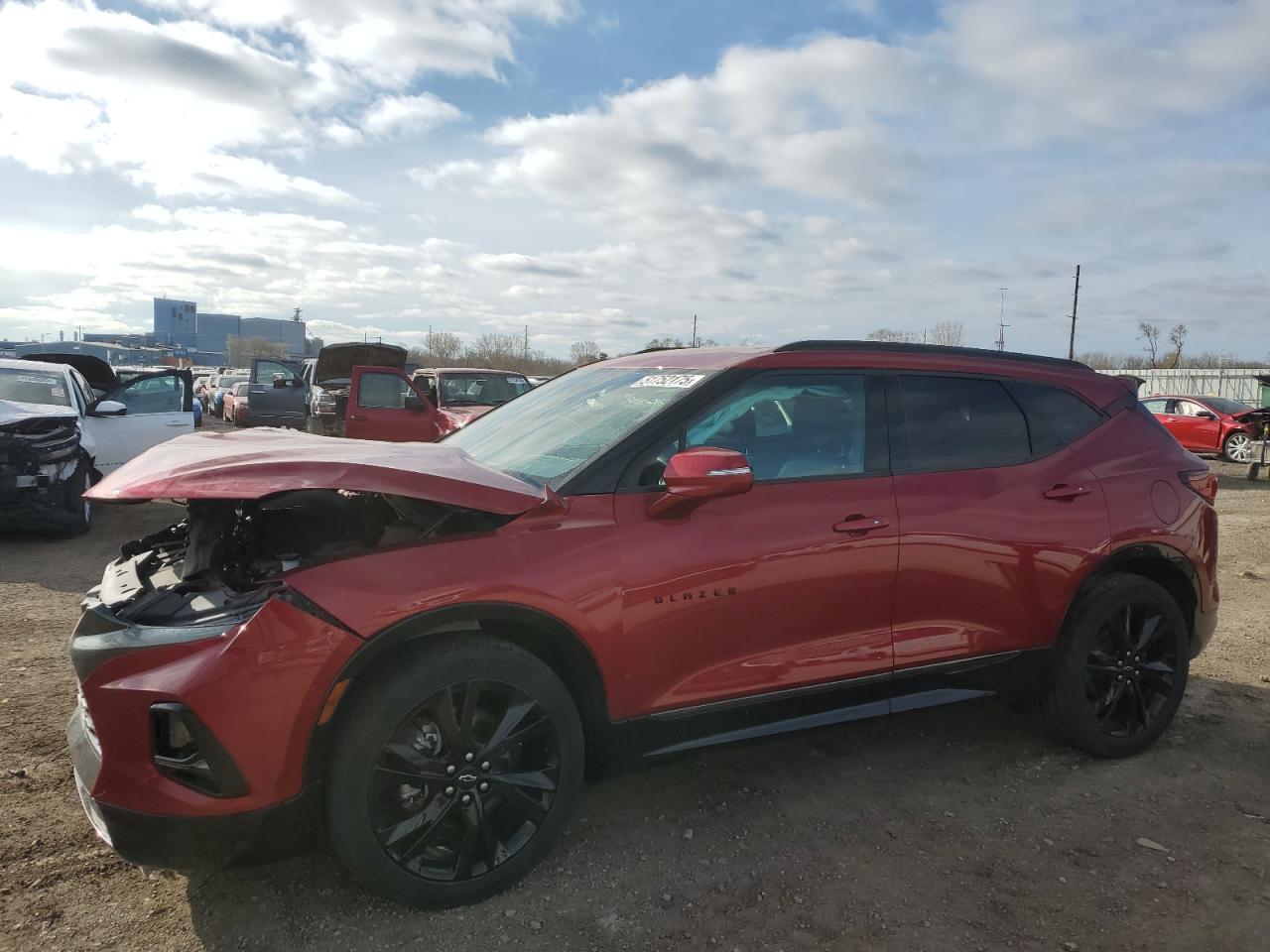 2021 Chevrolet Blazer Rs de vânzare în Des Moines, IA - Front End