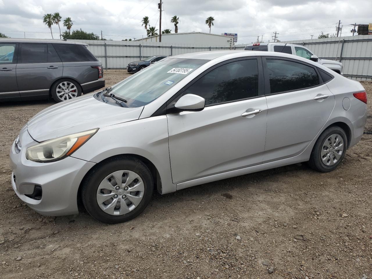 2017 Hyundai Accent Se for Sale in Mercedes, TX - Water/Flood