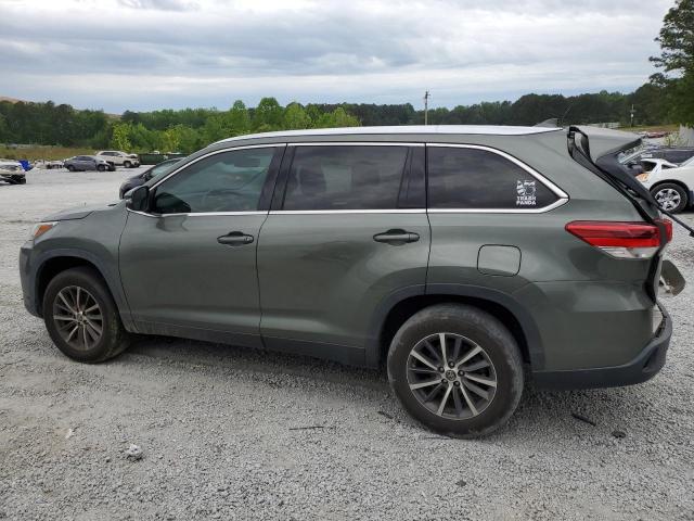  TOYOTA HIGHLANDER 2019 Зелений