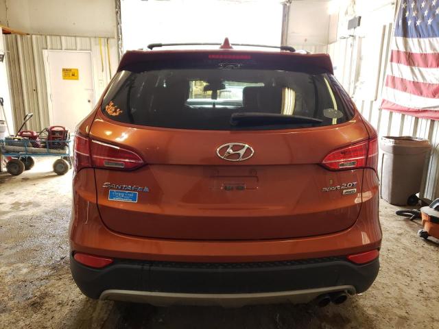 Паркетники HYUNDAI SANTA FE 2013 Оранжевый
