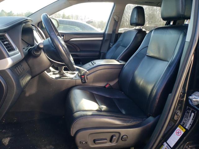 Parquets TOYOTA HIGHLANDER 2016 Czarny