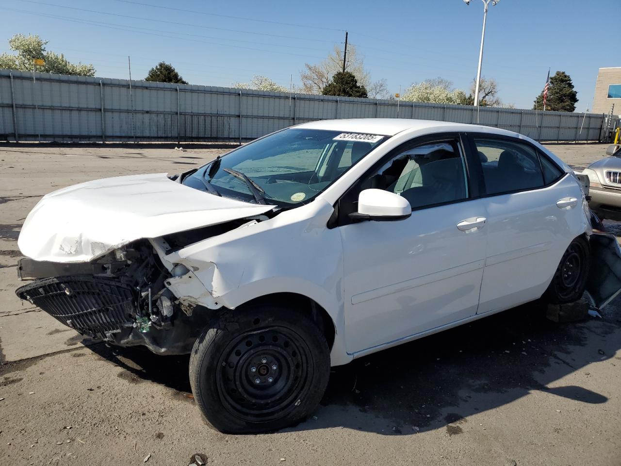 2016 Toyota Corolla L VIN: 2T1BURHE2GC614081 Lot: 53183205