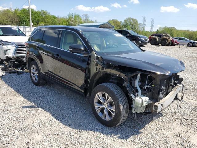 TOYOTA HIGHLANDER 2015 Чорний