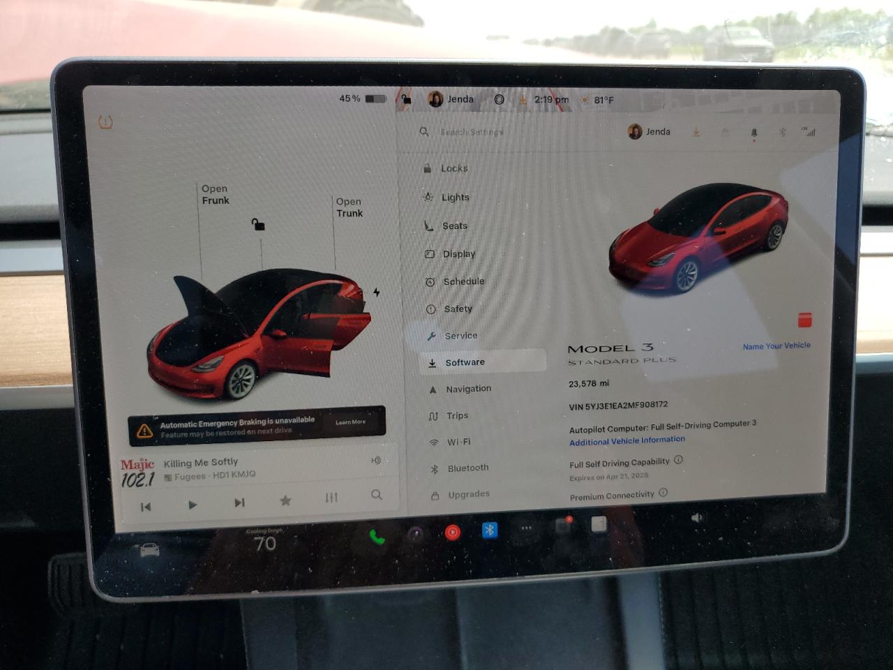 2021 Tesla Model 3 VIN: 5YJ3E1EA2MF908172 Lot: 53544575
