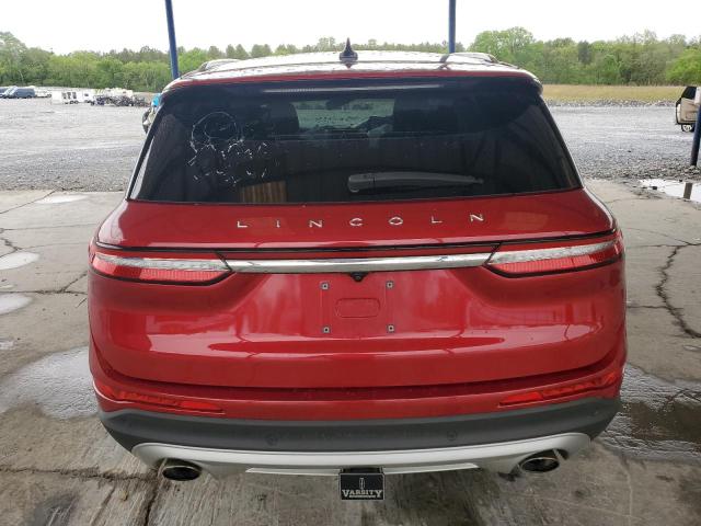  LINCOLN CORSAIR 2021 Czerwony