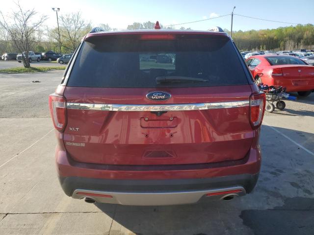  FORD EXPLORER 2017 Czerwony