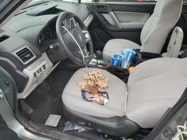  SUBARU FORESTER 2018 Зеленый