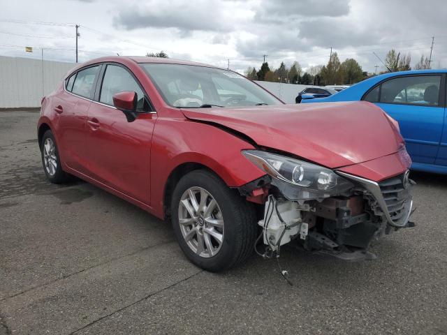  MAZDA 3 2015 Czerwony