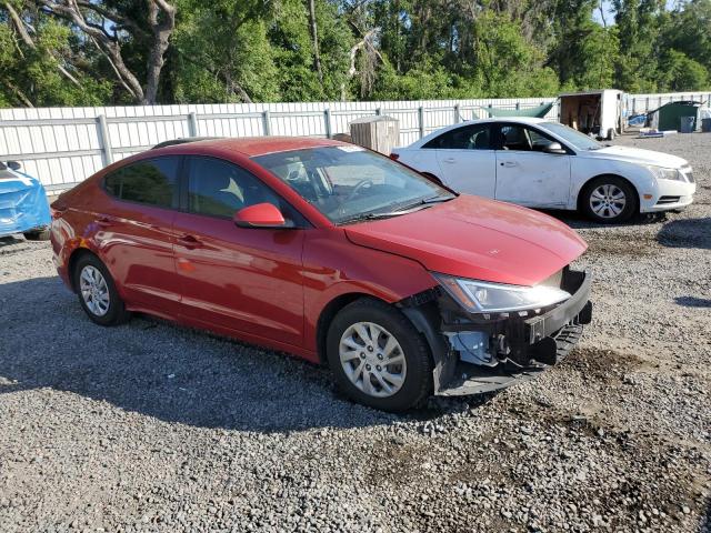  HYUNDAI ELANTRA 2020 Czerwony