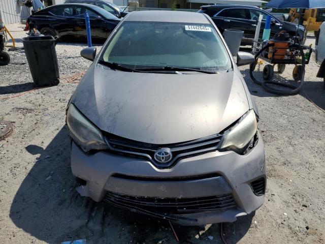  TOYOTA COROLLA 2016 Серебристый