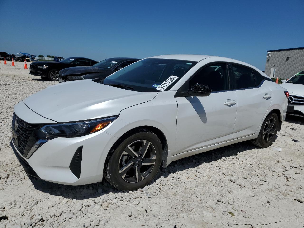 2024 Nissan Sentra Sv de vânzare în Taylor, TX - Hail