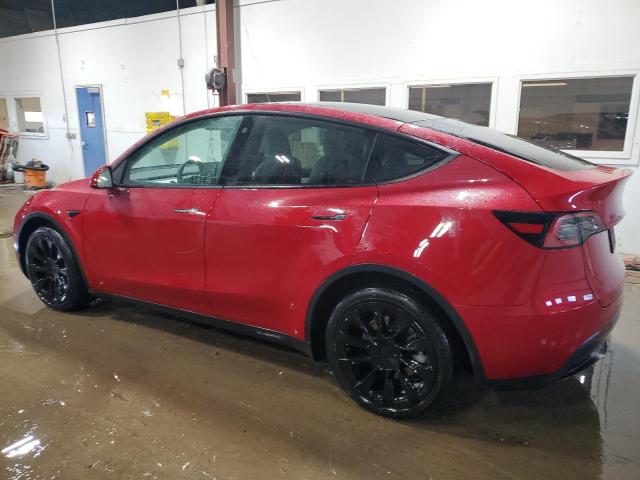  TESLA MODEL Y 2022 Красный