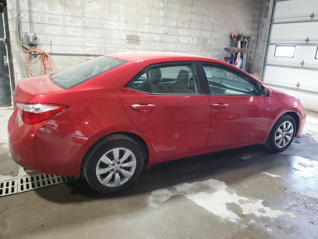 Седаны TOYOTA COROLLA 2015 Красный