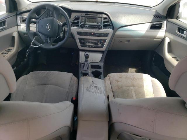  HYUNDAI SONATA 2017 Czerwony