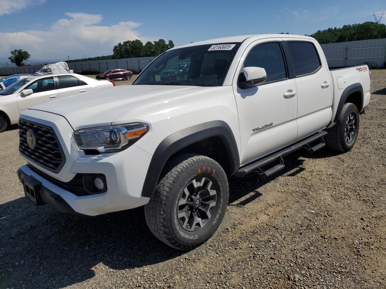 2020 Toyota Tacoma Double Cab продається в Anderson, CA - Rear End