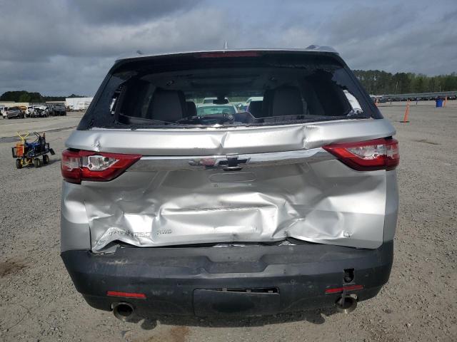  CHEVROLET TRAVERSE 2018 Silver