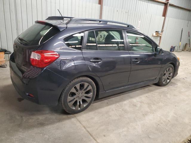  SUBARU IMPREZA 2014 Сharcoal