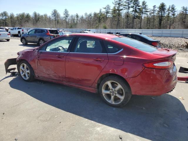 Sedans FORD FUSION 2016 Red