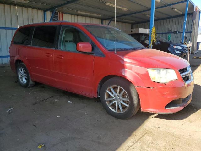  DODGE CARAVAN 2013 Червоний