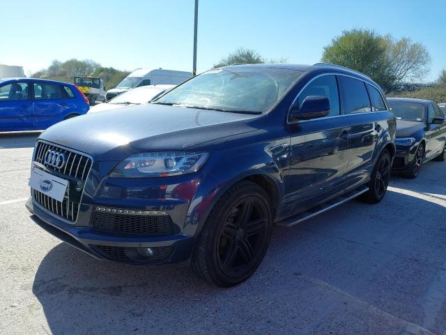 2013 AUDI Q7 S LINE for sale at Copart SANDWICH