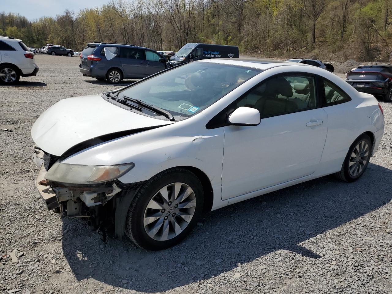 2010 Honda Civic Exl for Sale in Marlboro, NY - Front End